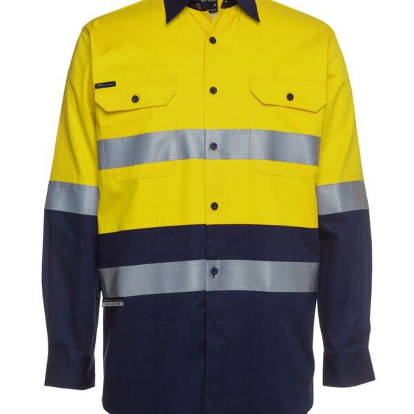 6HLS JB's Hi Vis L/S (D+N) 190g Shirt Thumbnail