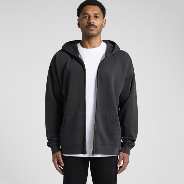 5170 Mens Relax Faded Zip Hood Thumbnail