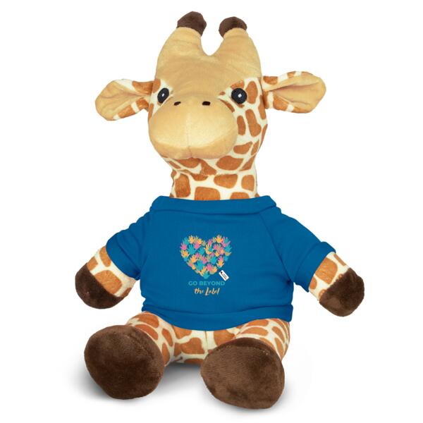 Autism Awareness - Giraffe Plush Toy Thumbnail